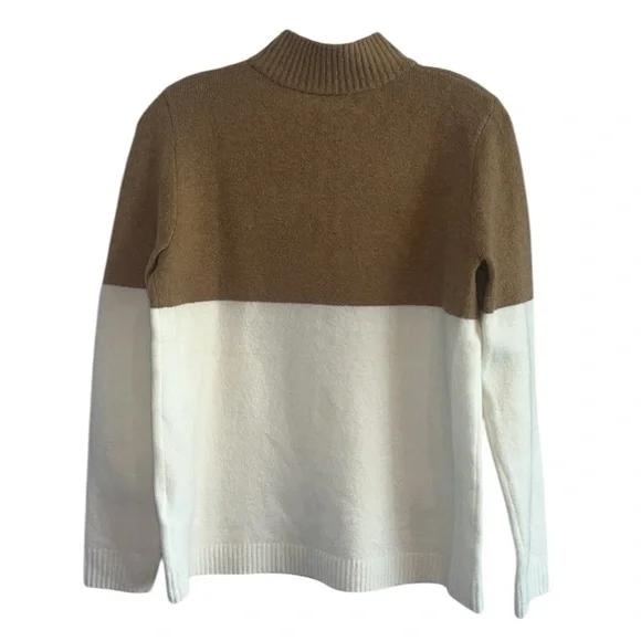 J.Crew Women's Colorblock Zip-Up Sweater Size XSmall - Picture 5 of 11